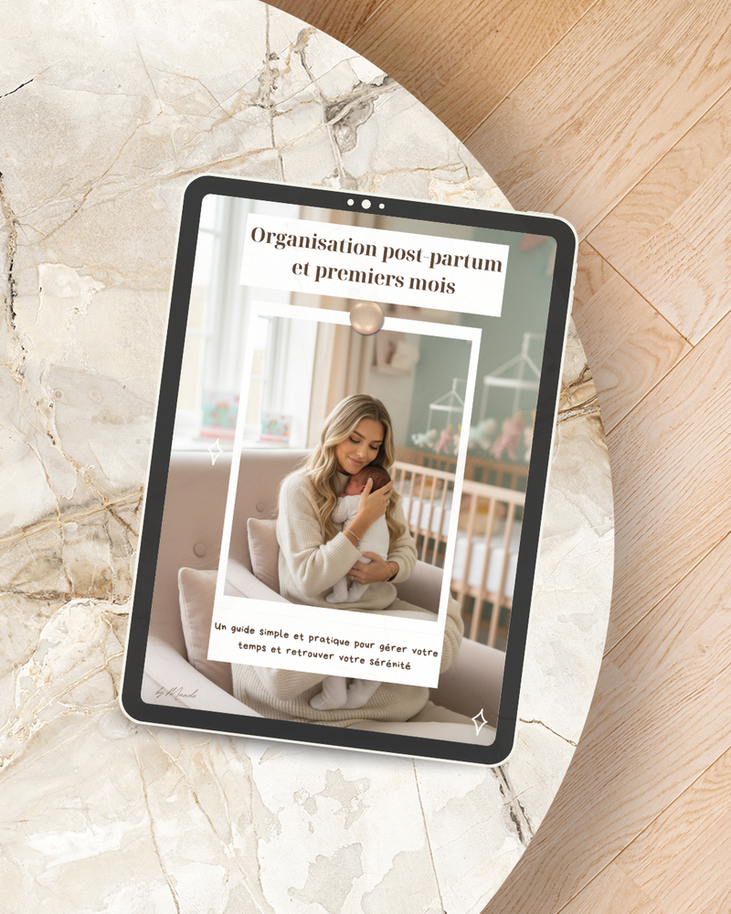 Planner post-partum : s’organiser sereinement pendant les premiers mois